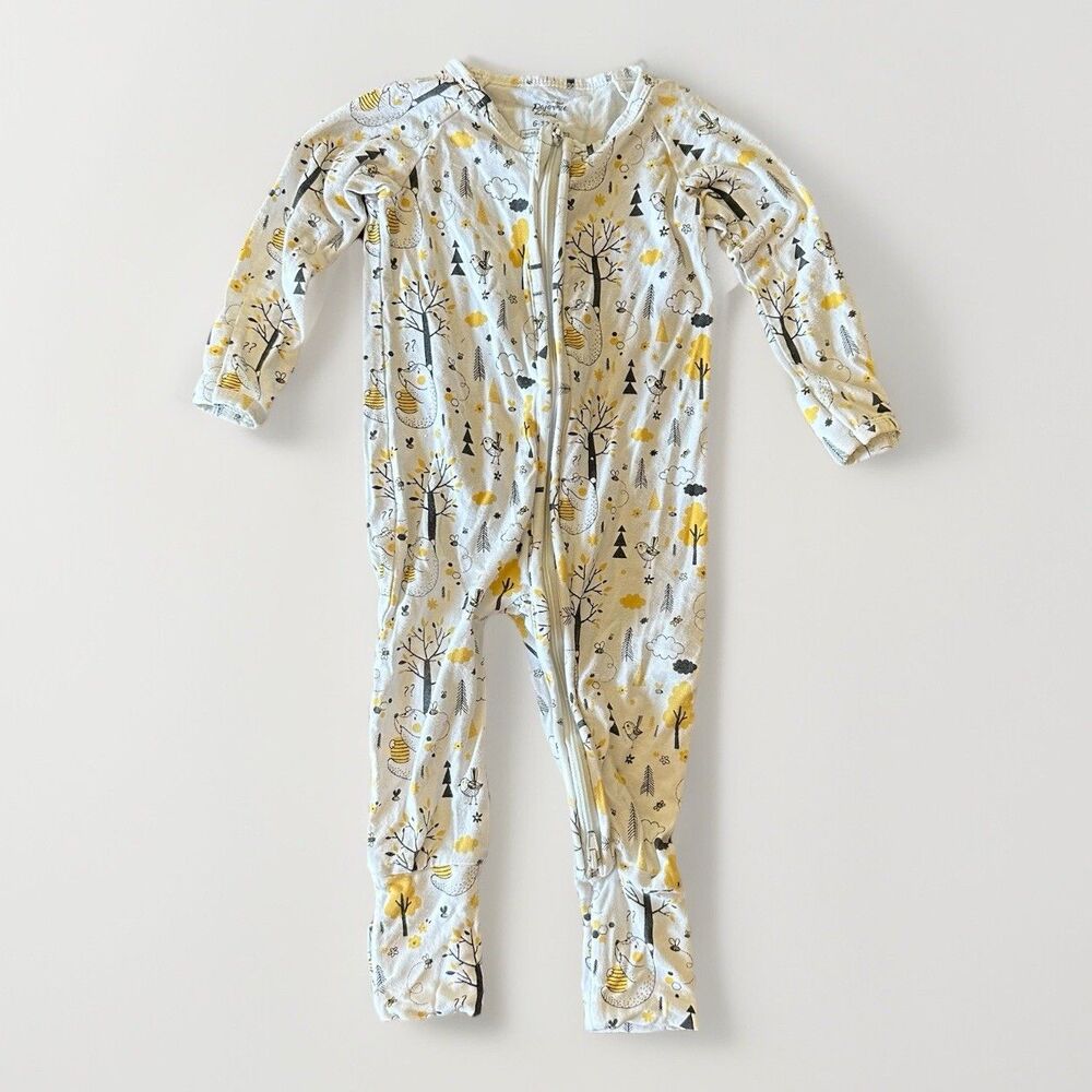 The Original Pajama Zipsuit Size 6-12 Months Organic Bamboo Zippy Sleeper